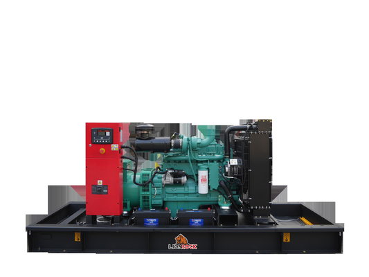 3P Manual 160kw Diesel Generator Set , 200 Kva DG Set 1800kg Weight
