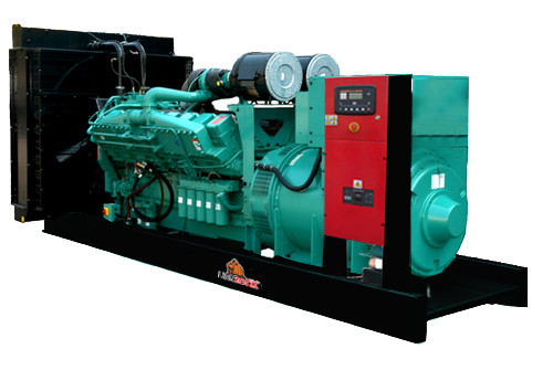Anti Vibration 1100 Kw Generator 1375 KVA ISO18001 Certified