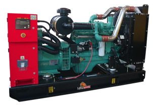 Anti Vibration 280 Kva Generator , 60hz Diesel Generator With 880L Fuel Tank